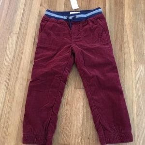 3T maroon corduroy pants